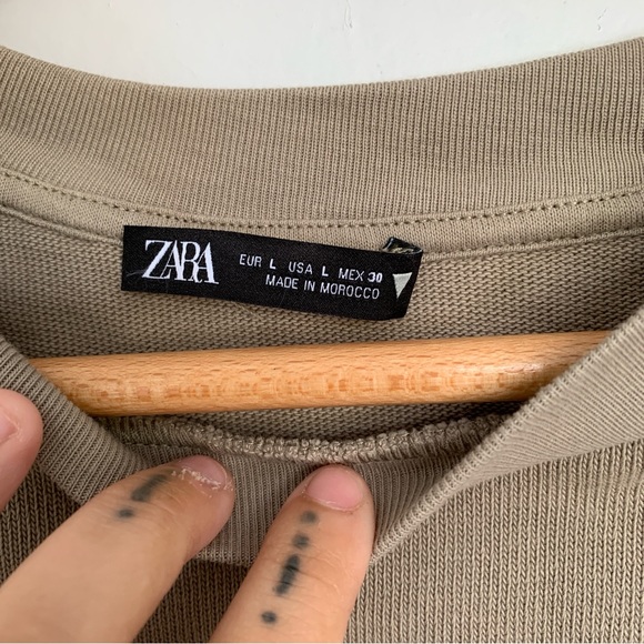 ZARA MUSCLE TEE SHIRT - Picture 5 of 8